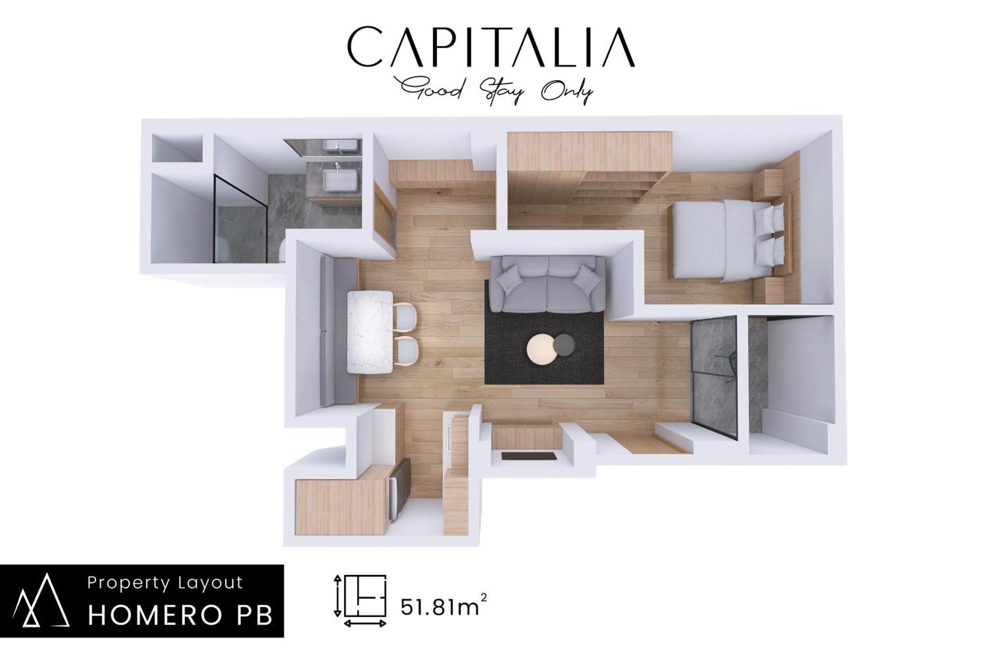 Capitalia - Luxury Apartments - Homero Kota Meksiko Ruang foto