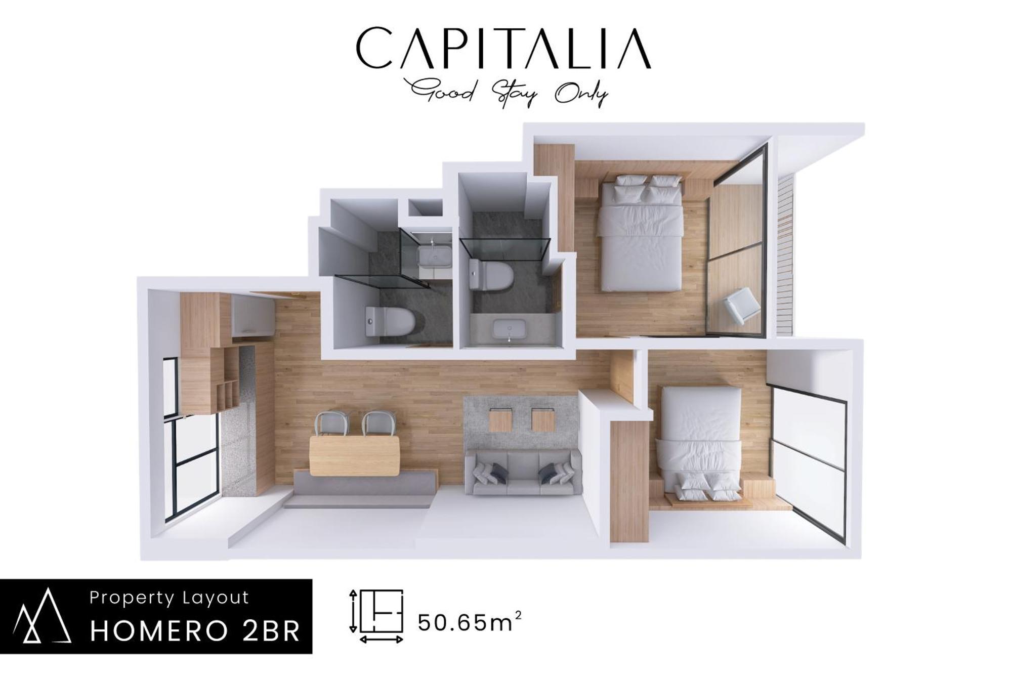 Capitalia - Luxury Apartments - Homero Kota Meksiko Ruang foto