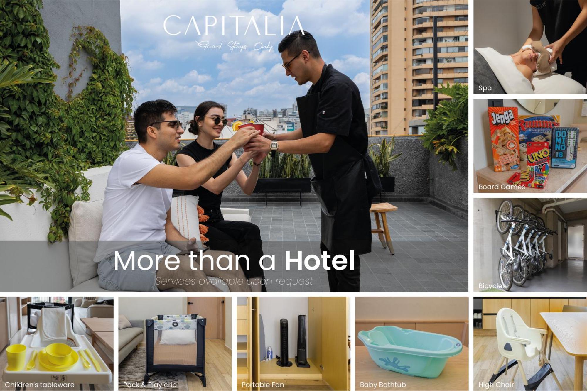 Capitalia - Luxury Apartments - Homero Kota Meksiko Ruang foto
