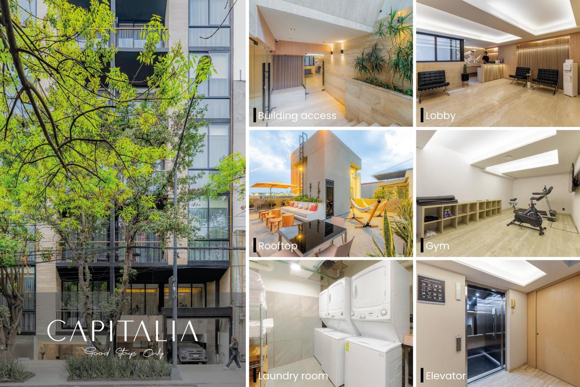 Capitalia - Luxury Apartments - Homero Kota Meksiko Bagian luar foto